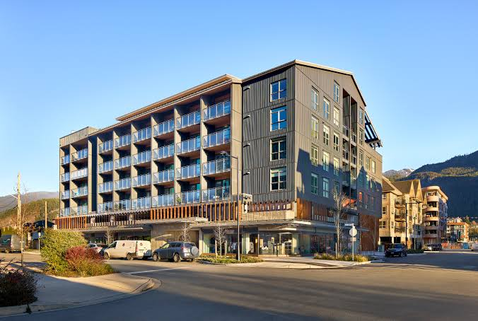 The Ashlu building exterior in Squamish