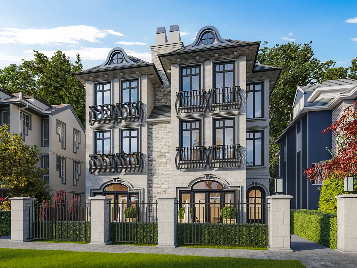 Chateau Laurel residential building exterior in Vancouver